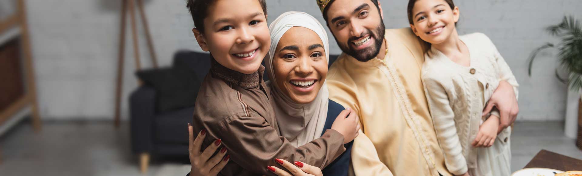 Smiling Family